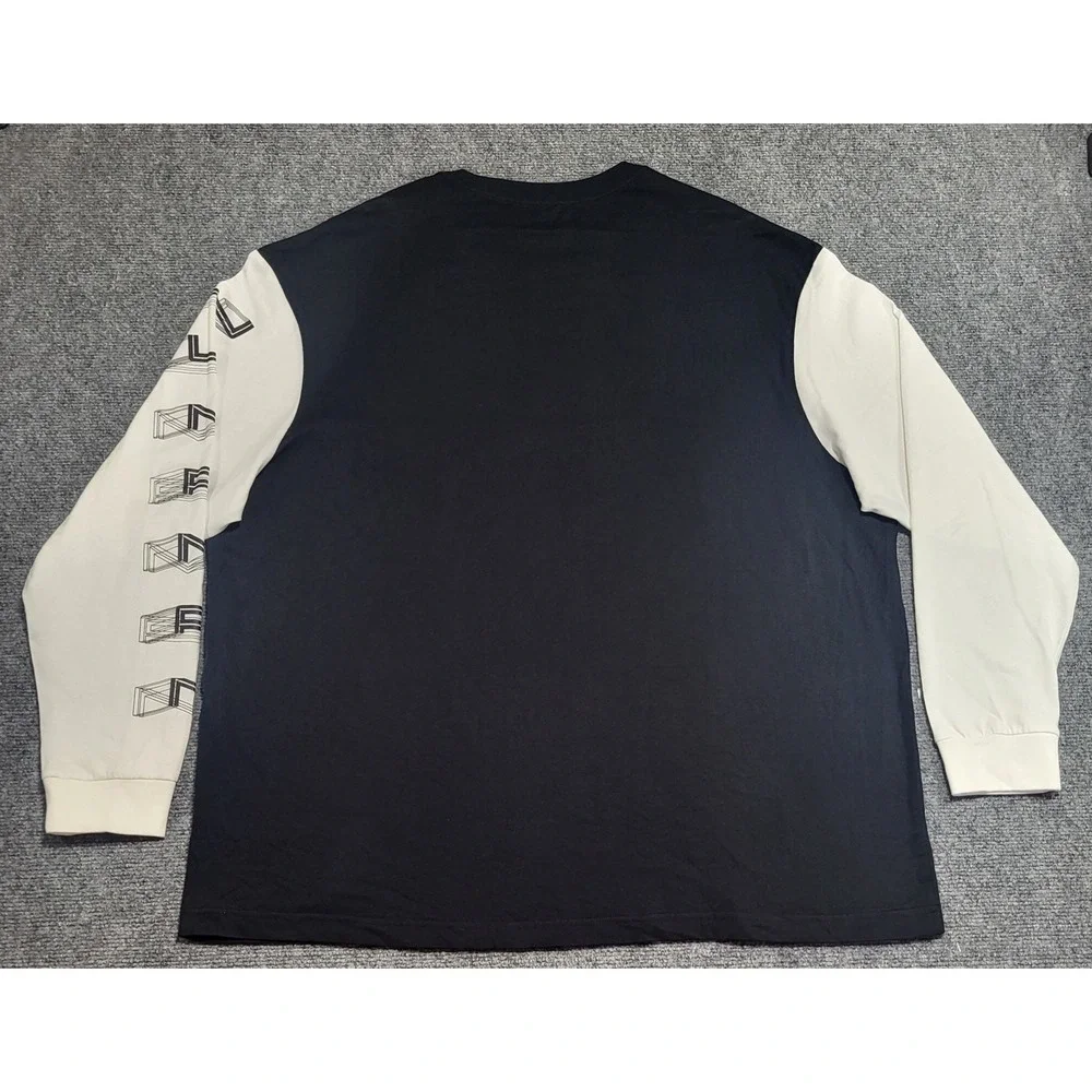 Nike Jordan Legacy AJ11 Long-Sleeve Black & White T-Shirt (CU1072-010) Size XXL